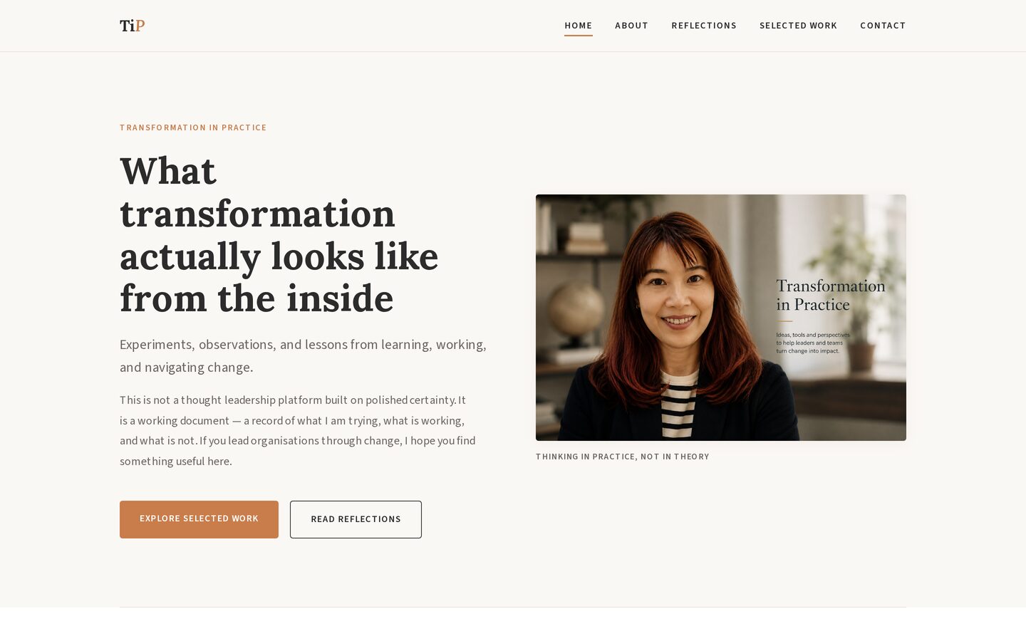 Transformation in Practice